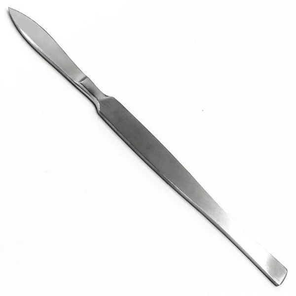 PI-01-1062. Скальпель гострокінцевий середній, 150 мм. Paradise.